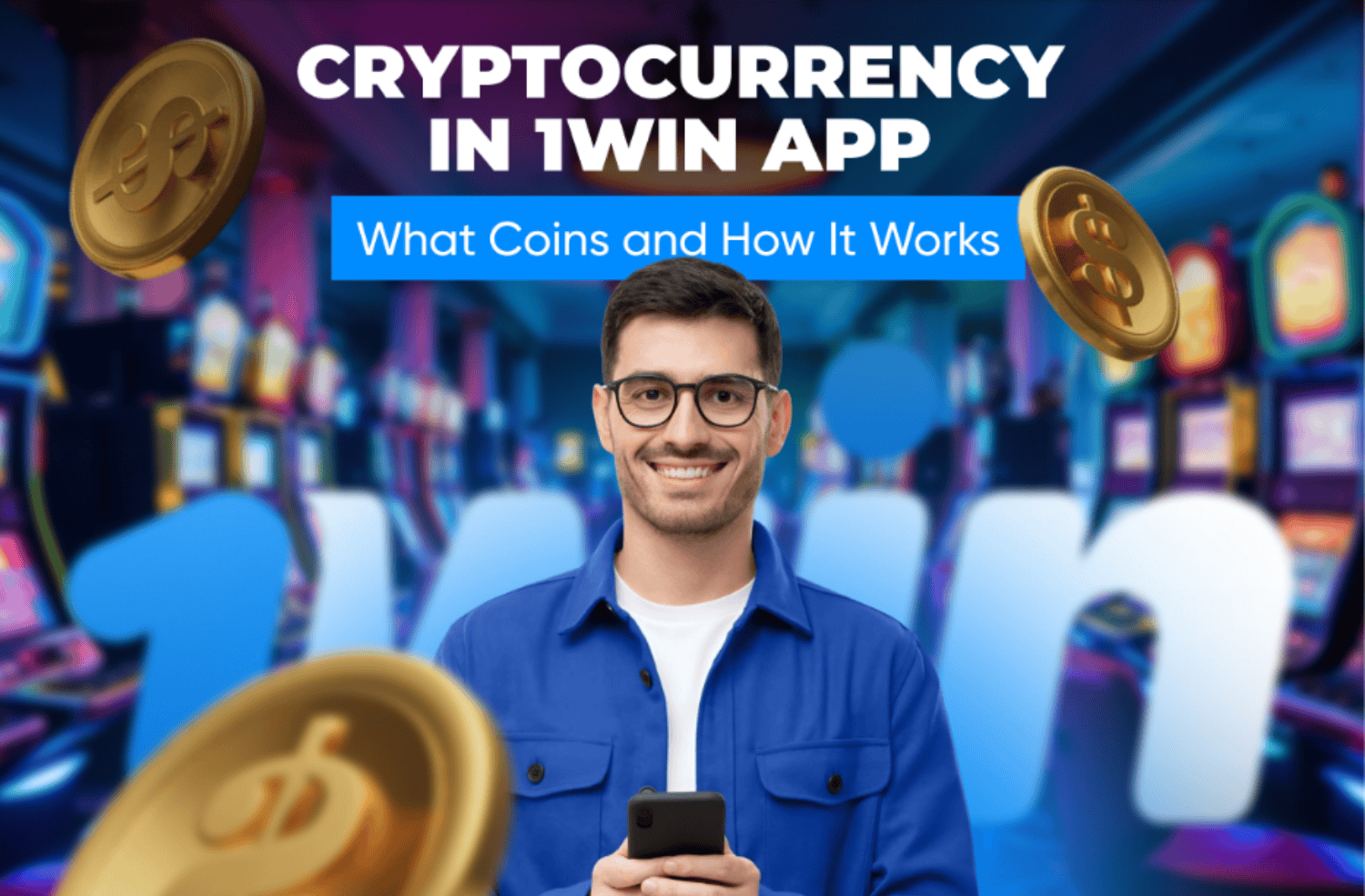 Cryptocurrency in 1Win App