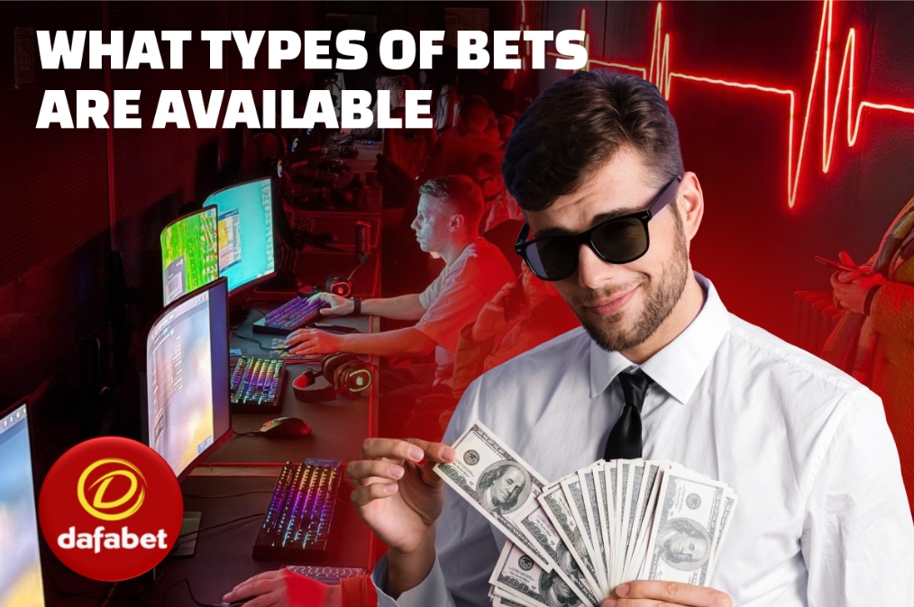 Illustration detailing the various betting categories and options accessible to users.