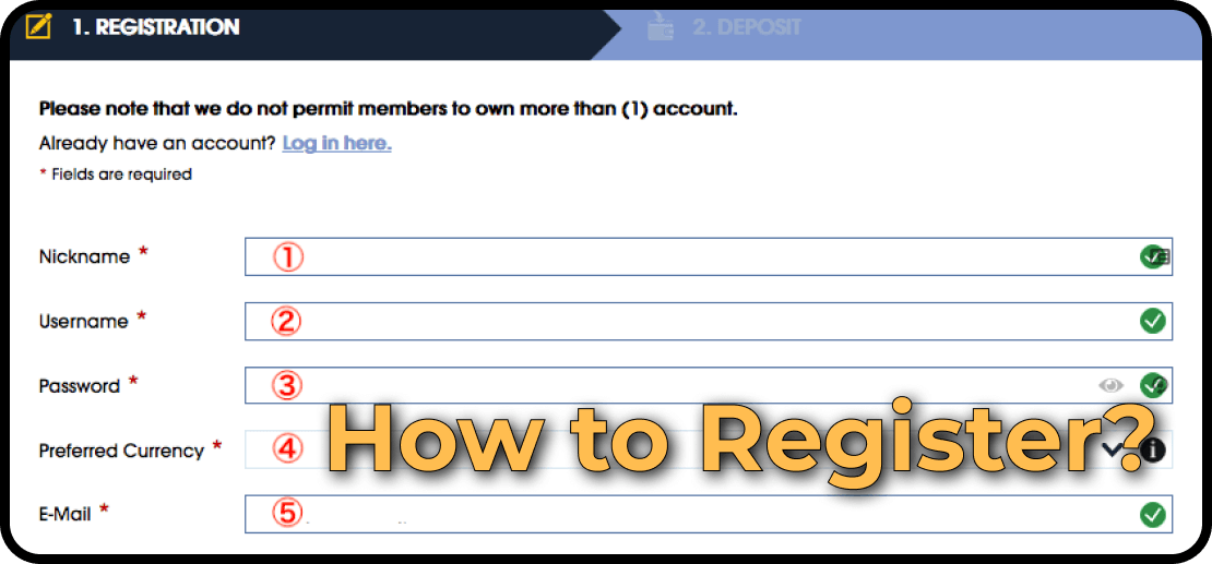M88 How to Register? 